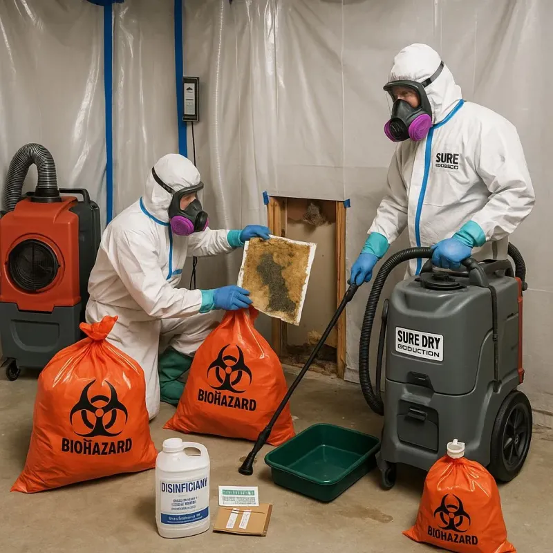 Contaminated Water Handling Protocols process in Ellis County, OK
